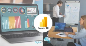 An expert consultant presenting power bi strategic planning and dashboard design