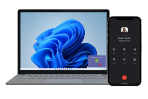 Microsoft Teams Phone display